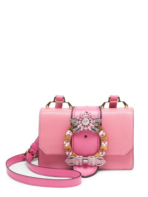 miu miu crystal embellished bag|Miu Miu crystal.